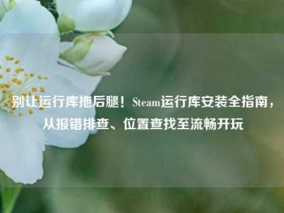 别让运行库拖后腿！Steam运行库安装全指南，从报错排查、位置查找至流畅开玩