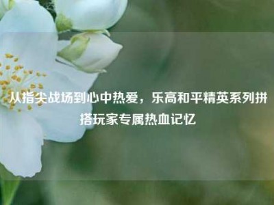 从指尖战场到心中热爱，乐高和平精英系列拼搭玩家专属热血记忆