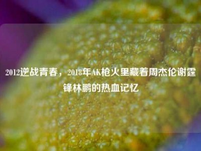 2012逆战青春，2018年AK枪火里藏着周杰伦谢霆锋林鹏的热血记忆