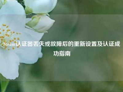 Steam认证器丢失或故障后的重新设置及认证成功指南