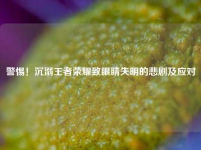 警惕！沉溺王者荣耀致眼睛失明的悲剧及应对