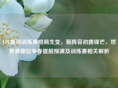 LPL夏训训练赛格局生变，新阵容初露锋芒，世界赛席位争夺提前预演及训练赛相关解析