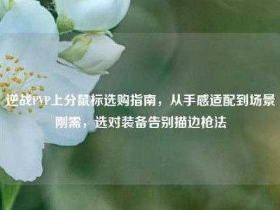 逆战PVP上分鼠标选购指南，从手感适配到场景刚需，选对装备告别描边枪法