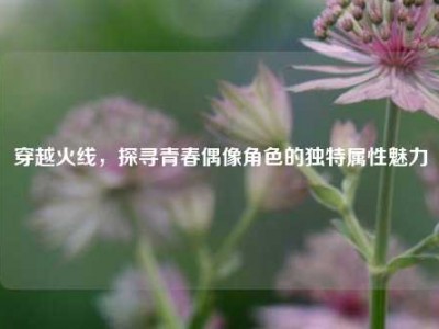 穿越火线，探寻青春偶像角色的独特属性魅力