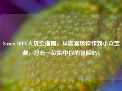 Steam JRPG入坑全指南，从殿堂级神作到小众宝藏，总有一款戳中你的冒险DNA