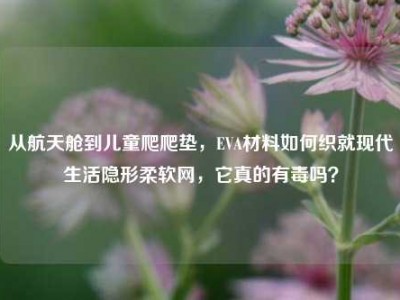 从航天舱到儿童爬爬垫，EVA材料如何织就现代生活隐形柔软网，它真的有毒吗？