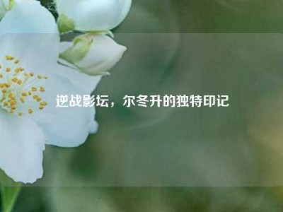 逆战影坛，尔冬升的独特印记