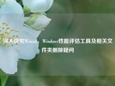 深入探究Winsat，Windows性能评估工具及相关文件夹删除疑问