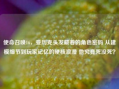 使命召唤16，亚历克头发藏着的角色密码 从建模细节到玩家记忆的硬核浪漫 他究竟死没死？