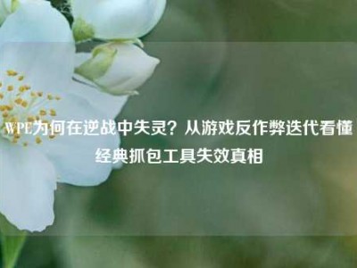 WPE为何在逆战中失灵？从游戏反作弊迭代看懂经典抓包工具失效真相