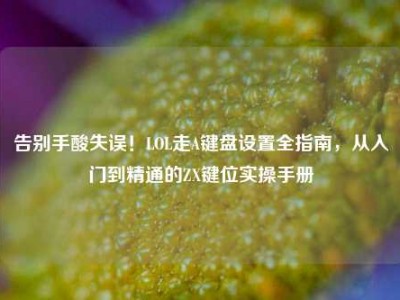 告别手酸失误！LOL走A键盘设置全指南，从入门到精通的ZX键位实操手册