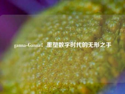 ganna-Ganna：重塑数字时代的无形之手