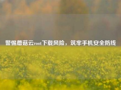 警惕蘑菇云root下载风险，筑牢手机安全防线