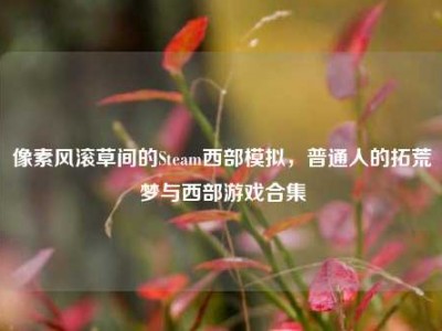 像素风滚草间的Steam西部模拟，普通人的拓荒梦与西部游戏合集