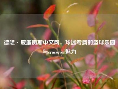 德隆·威廉姆斯中文网，球迷专属的篮球乐园与crossover魅力