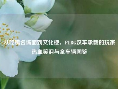 从吃鸡名场面到文化梗，PUBG汉车承载的玩家热血笑泪与全车辆图鉴