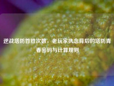 逆战塔防首胜次数，老玩家执念背后的塔防青春密码与计算规则