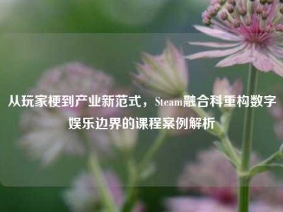 从玩家梗到产业新范式，Steam融合科重构数字娱乐边界的课程案例解析