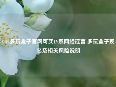 LOL多玩盒子官网可买LV系网络谣言 多玩盒子现名及相关风险说明