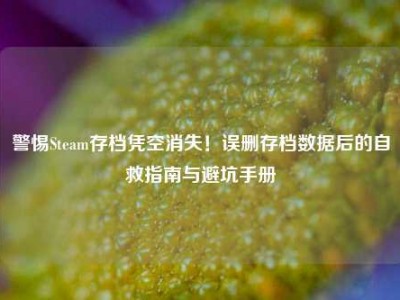 警惕Steam存档凭空消失！误删存档数据后的自救指南与避坑手册