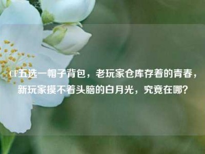 CF五选一帽子背包，老玩家仓库存着的青春，新玩家摸不着头脑的白月光，究竟在哪？
