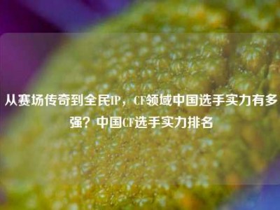 从赛场传奇到全民IP，CF领域中国选手实力有多强？中国CF选手实力排名