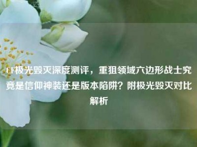 CF极光毁灭深度测评，重狙领域六边形战士究竟是信仰神装还是版本陷阱？附极光毁灭对比解析