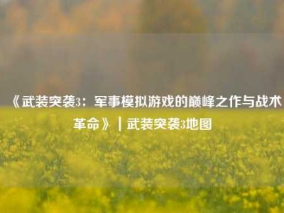 《武装突袭3：军事模拟游戏的巅峰之作与战术革命》｜武装突袭3地图
