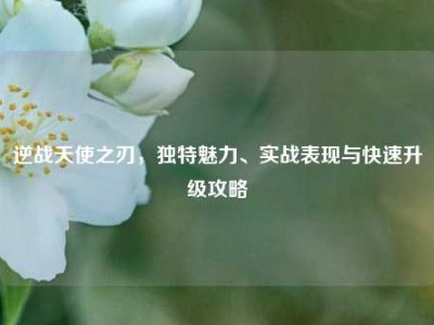 逆战天使之刃，独特魅力、实战表现与快速升级攻略