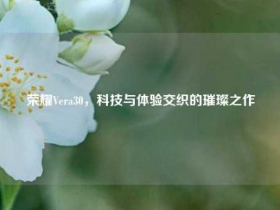 荣耀Vera30，科技与体验交织的璀璨之作