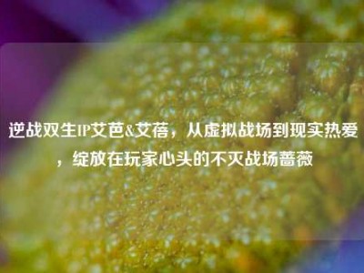 逆战双生IP艾芭&艾蓓，从虚拟战场到现实热爱，绽放在玩家心头的不灭战场蔷薇