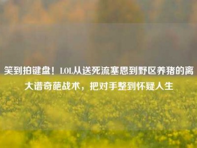笑到拍键盘！LOL从送死流塞恩到野区养猪的离大谱奇葩战术，把对手整到怀疑人生