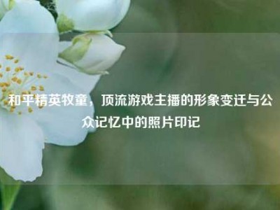 和平精英牧童，顶流游戏主播的形象变迁与公众记忆中的照片印记