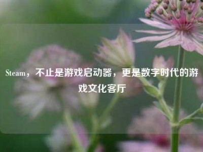 Steam，不止是游戏启动器，更是数字时代的游戏文化客厅