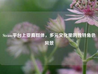 Steam平台上亚裔群体，多元文化里的独特角色风景