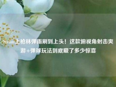 Steam上枪林弹雨刷到上头！这款俯视角射击爽游+弹球玩法到底藏了多少惊喜