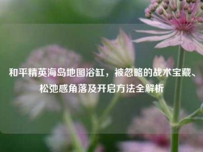 和平精英海岛地图浴缸，被忽略的战术宝藏、松弛感角落及开启方法全解析