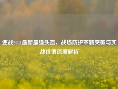 逆战2021最新最强头盔，战场防护革新突破与实战价值深度解析