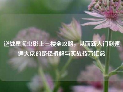 逆战星海虫影上三楼全攻略，从萌新入门到速通大佬的路径拆解与实战技巧汇总