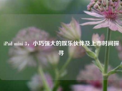 iPad mini 3，小巧强大的娱乐伙伴及上市时间探寻