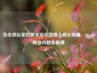 当全球玩家的数字游乐园撞上成长阵痛，Steam现存问题全梳理