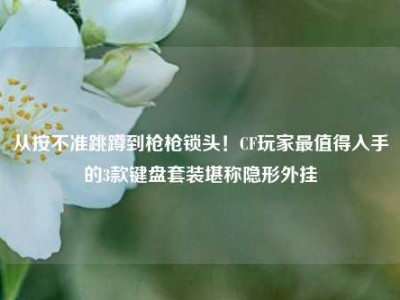 从按不准跳蹲到枪枪锁头！CF玩家最值得入手的3款键盘套装堪称隐形外挂