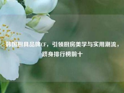 韩国厨具品牌CF，引领厨房美学与实用潮流，跻身排行榜前十