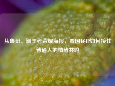从鲁班、澜王者荣耀海报，看国民IP如何接住普通人的情绪共鸣