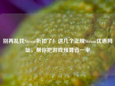 别再乱找Steam折扣了！这几个正规Steam优惠网址，帮你把游戏预算省一半