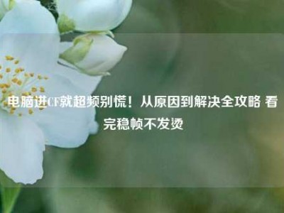 电脑进CF就超频别慌！从原因到解决全攻略 看完稳帧不发烫