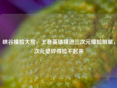 峡谷撞脸大赏，王者英雄撞进三次元撞脸明星，次元壁碎得捡不起来