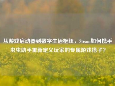 从游戏启动器到数字生活枢纽，Steam如何携手虫虫助手重新定义玩家的专属游戏搭子？