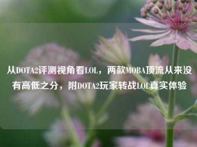 从DOTA2评测视角看LOL，两款MOBA顶流从来没有高低之分，附DOTA2玩家转战LOL真实体验