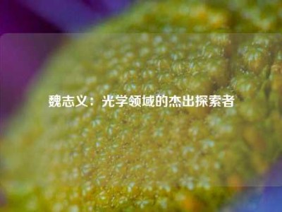 魏志义：光学领域的杰出探索者